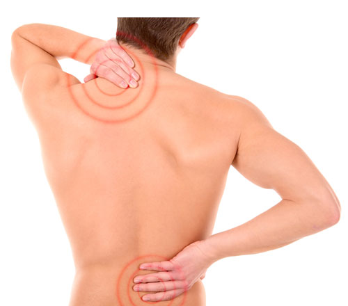 sports massage - back pain